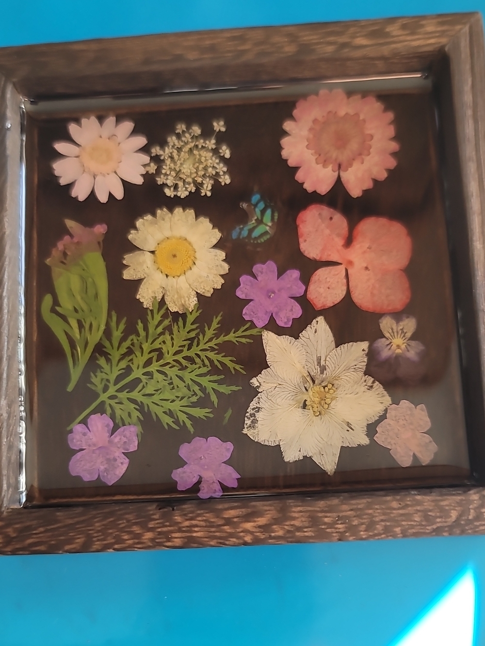 Floral Coaster/tray Set New - Picture 6 of 9
